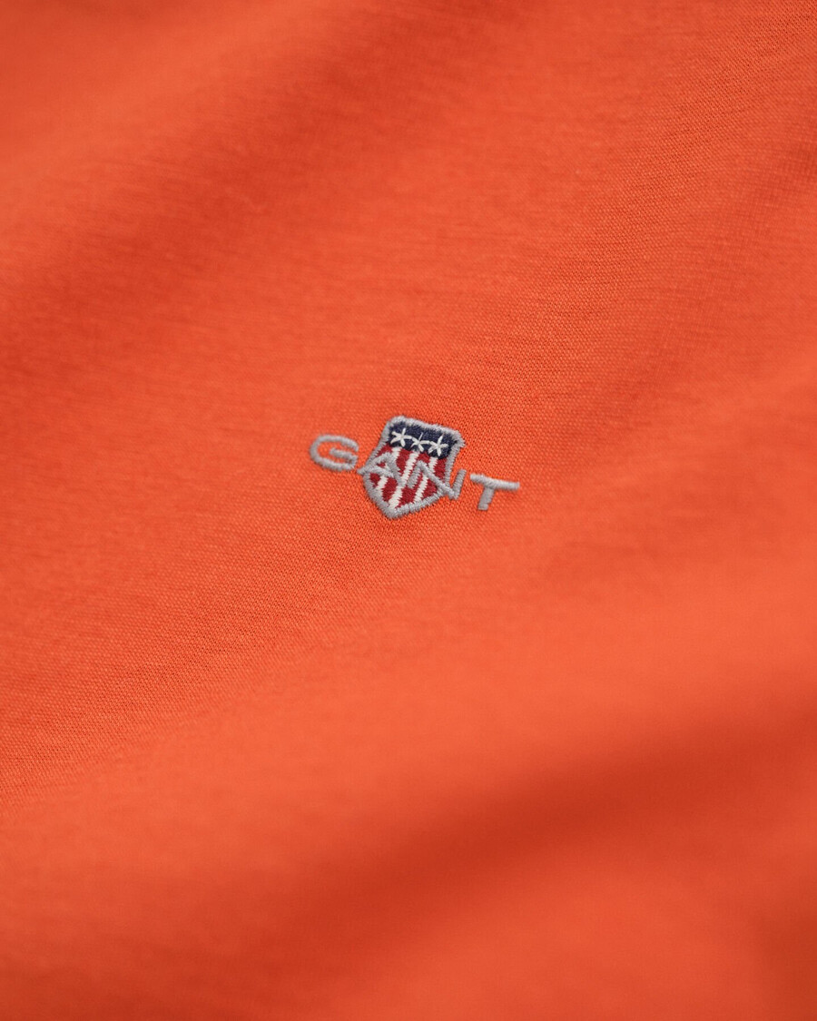 tricou cu mânecă lungă shield pentru copii - portocaliu închis