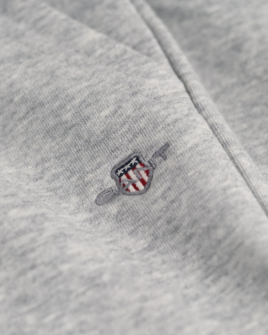 pantaloni de trening shield pentru copii - gri deschis melange