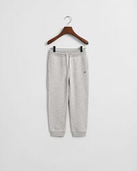 pantaloni de trening shield pentru copii - gri deschis melange