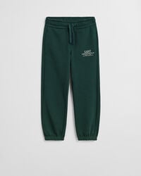 pantaloni de trening grafici pentru copii - verde tartan