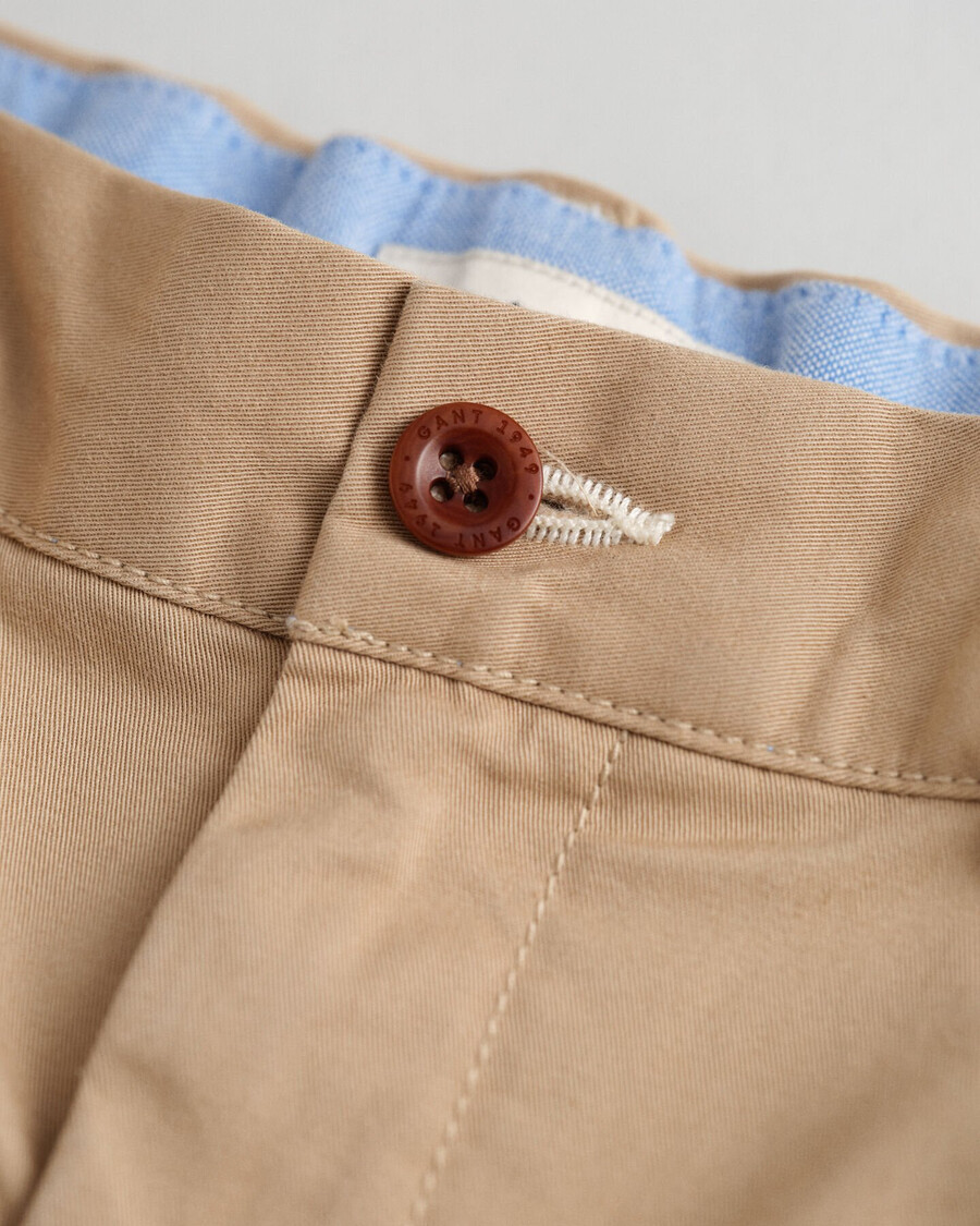 pantaloni chino croială regulată pentru copii - kaki închis