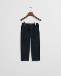 pantaloni de catifea reiată pentru copii - albastru seară