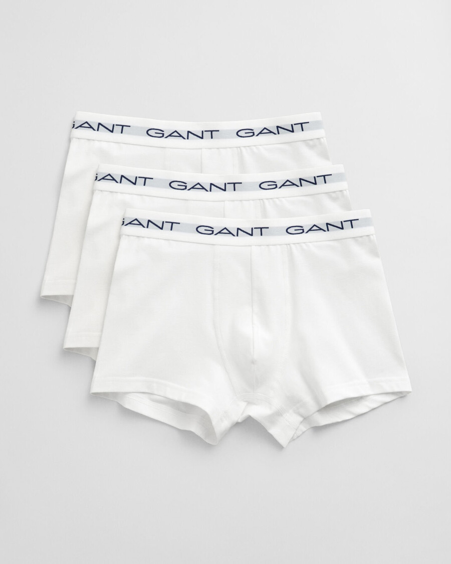 pantaloni scurți pentru adolescenți pachet de 3 bucăți - alb