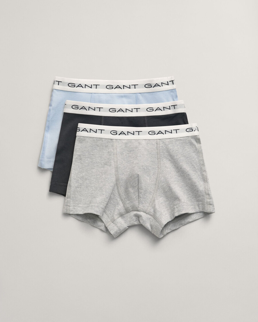 pantaloni scurți pentru băieți set 3 buc. - gri deschis melanj