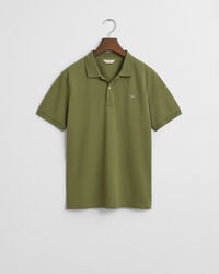 tricou polo teens shield piqué - verde măsliniu