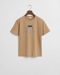 tricou teens archive shield - kaki închis