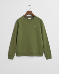 hanorac cu guler rotund teens shield - verde măsliniu