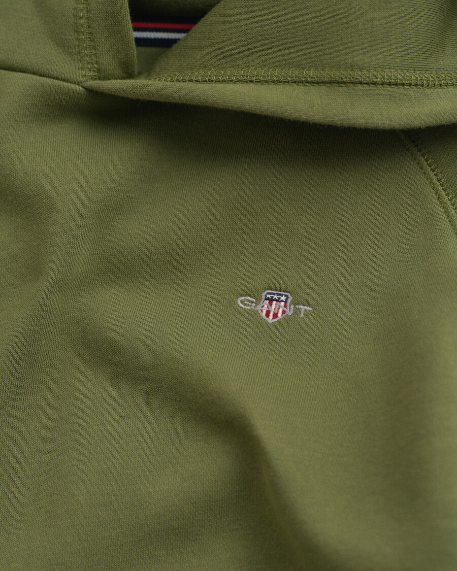 hanorac teens shield - verde măsliniu