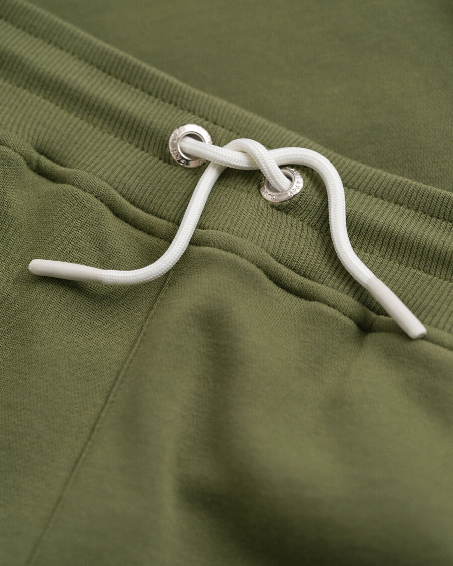 pantaloni de trening shield pentru adolescenți - verde măsliniu
