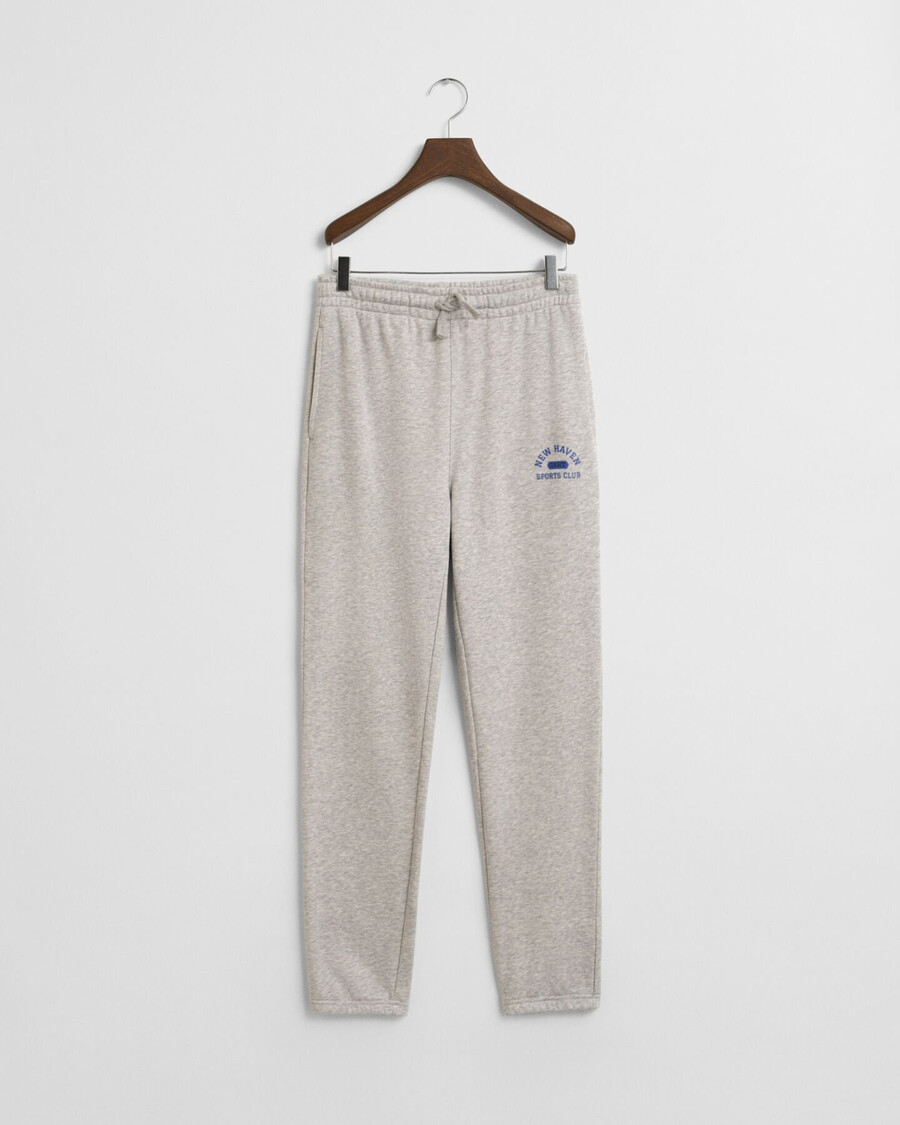 pantaloni de trening grafici pentru adolescenți - gri deschis melanj