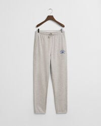 pantaloni de trening grafici pentru adolescenți - gri deschis melanj