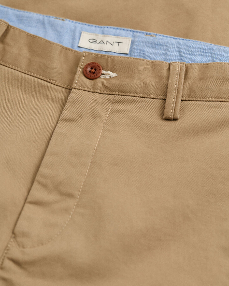 pantaloni chino pentru adolescenți - kaki închis