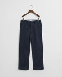 pantaloni chino relaxați pentru adolescenți - bleumarin