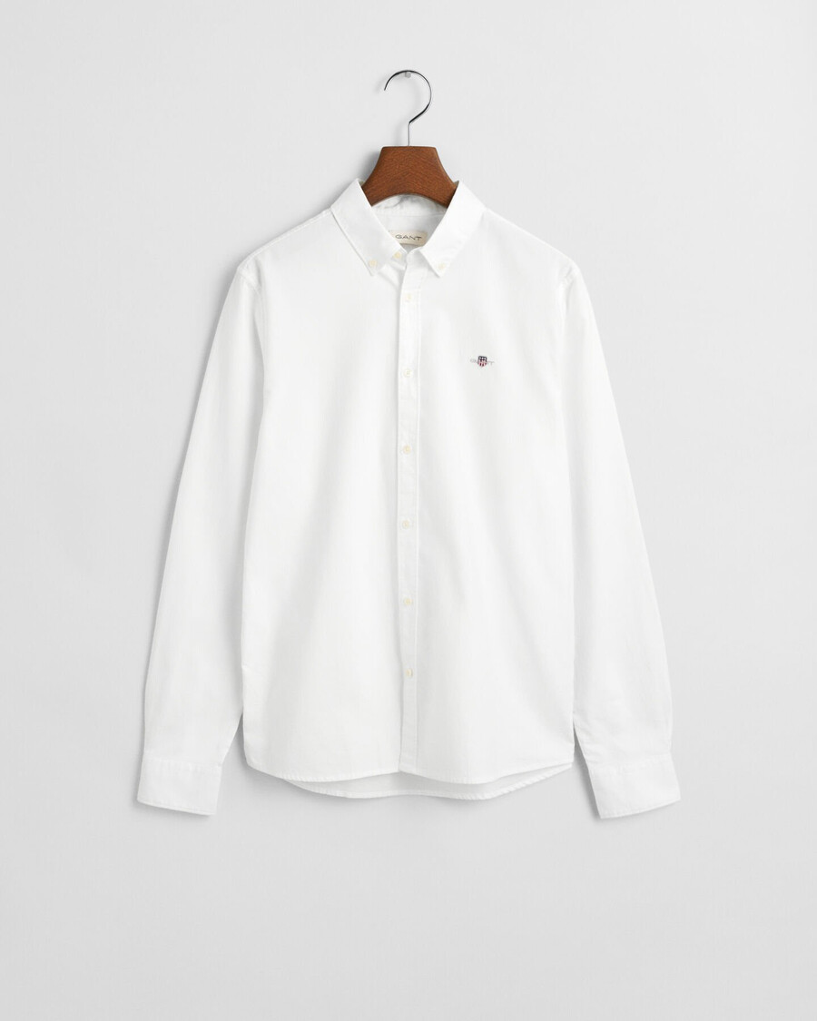 cămașă oxford teens shield - alb