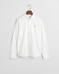 cămașă oxford teens shield - alb