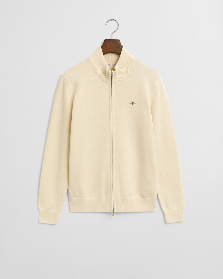cardigan casual din bumbac pentru adolescenți - crem