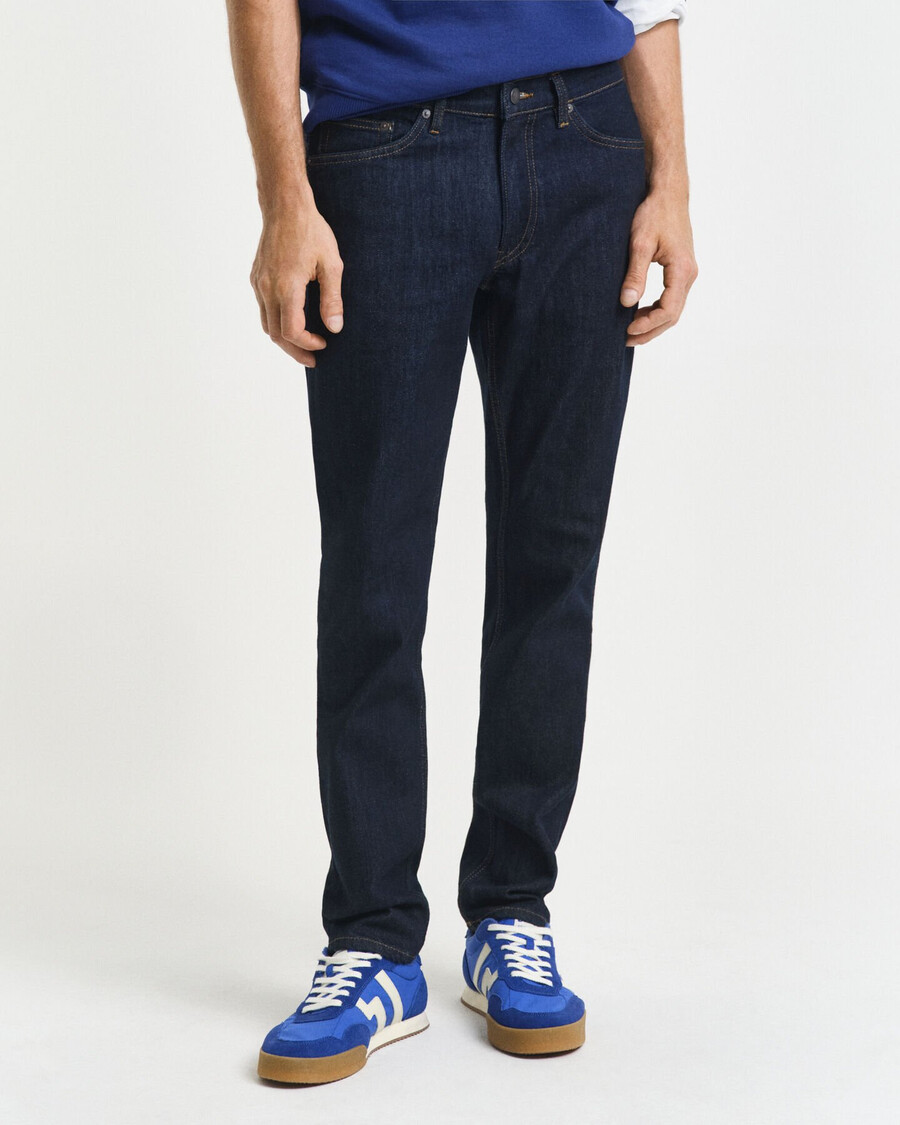 blugi slim fit - albastru închis