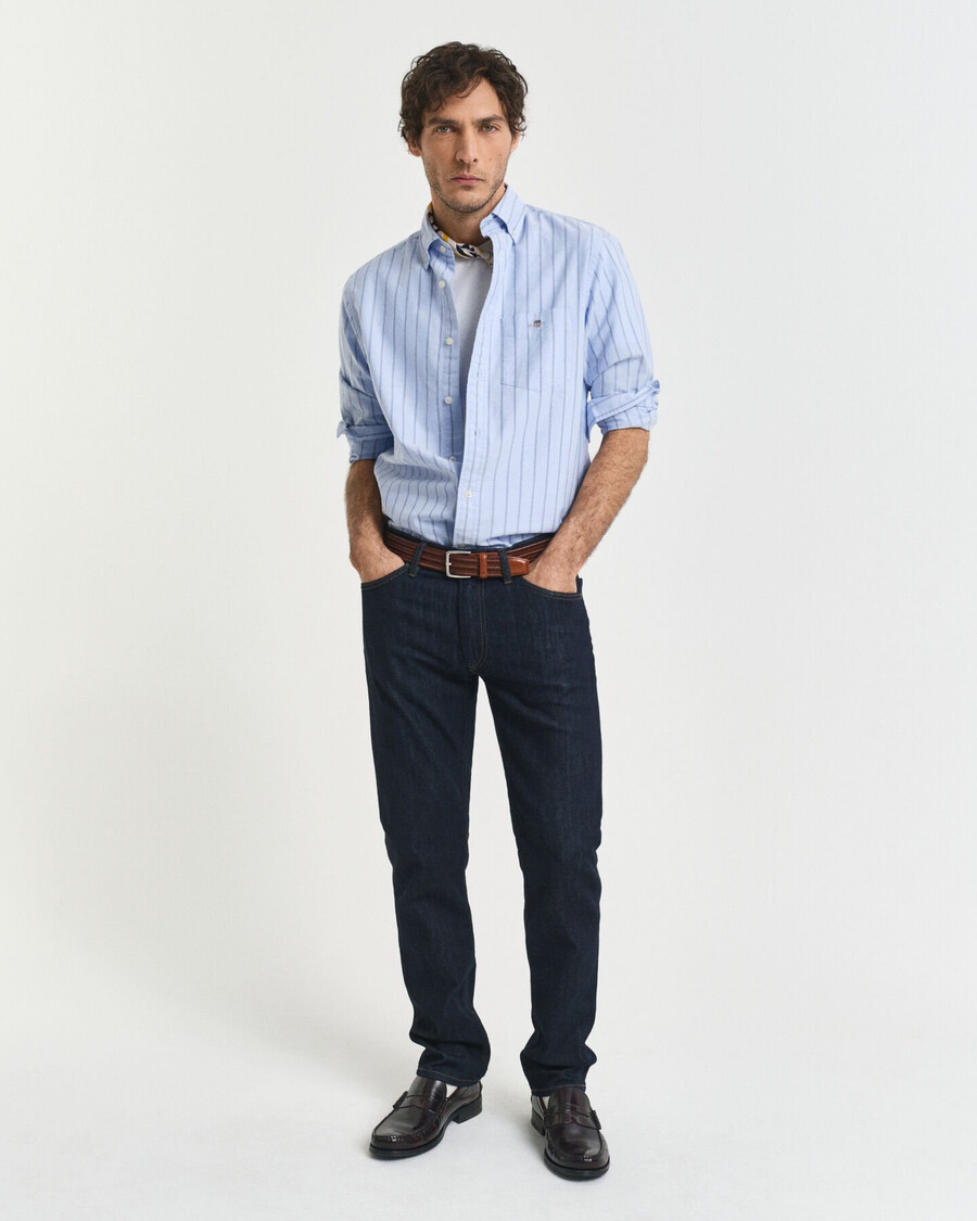 blugi regular fit - albastru închis