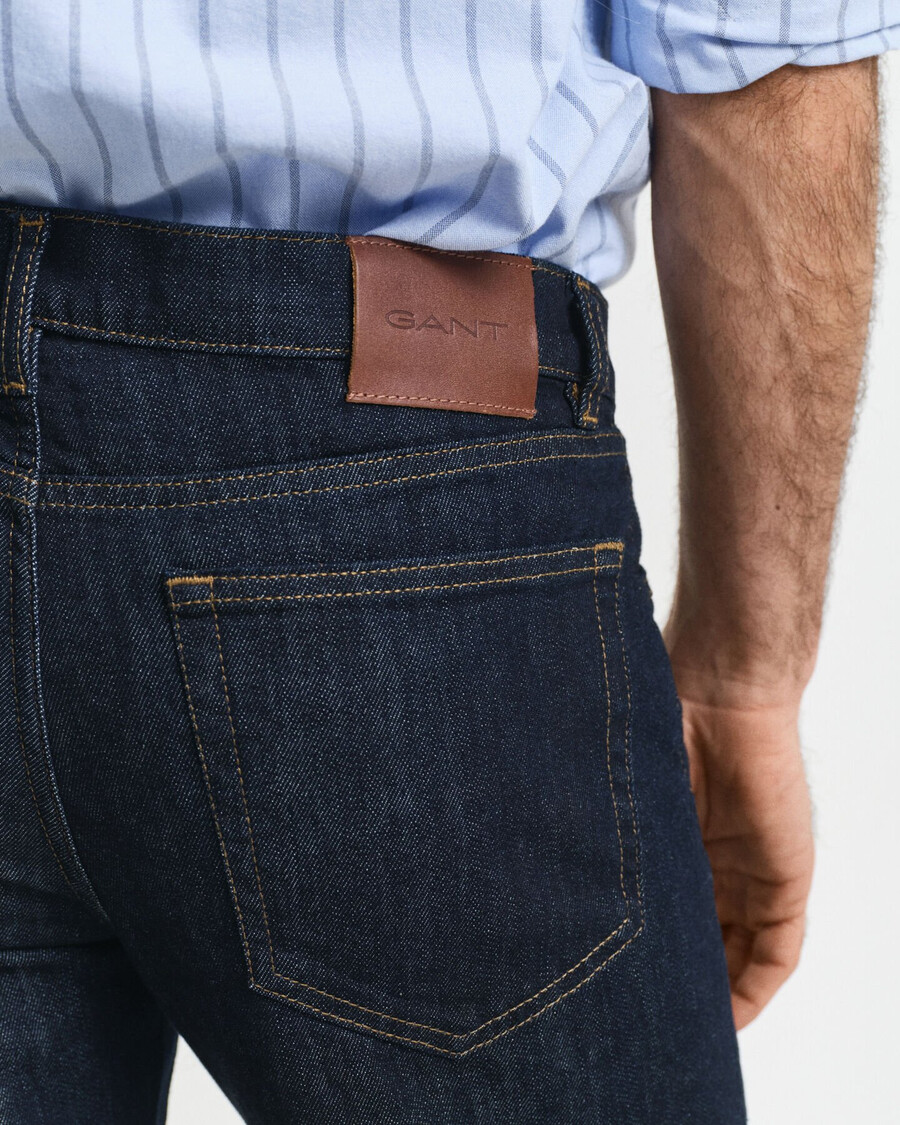 blugi regular fit - albastru închis