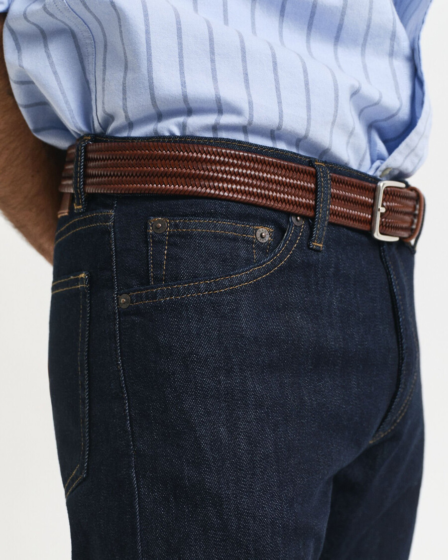 blugi regular fit - albastru închis
