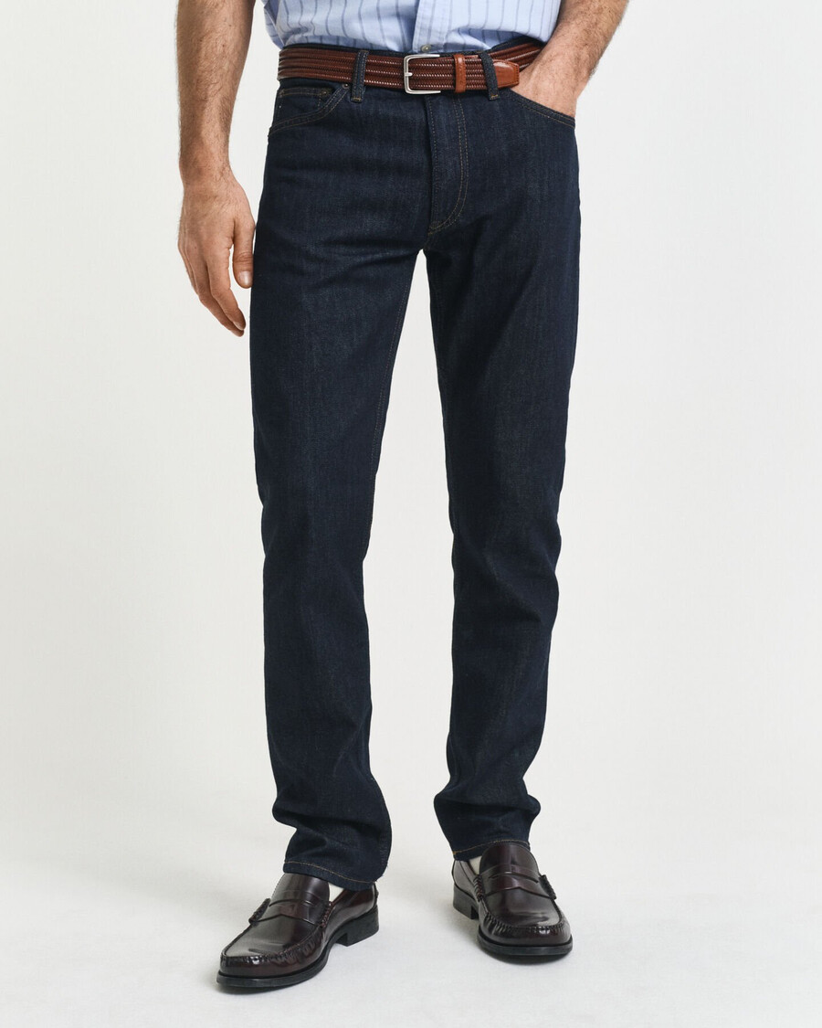 blugi regular fit - albastru închis