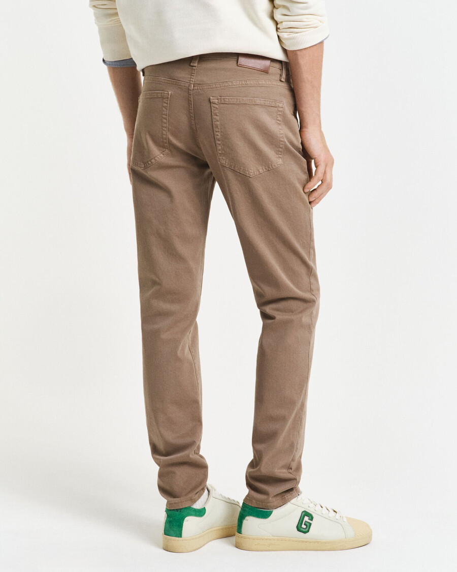 blugi desert slim fit - maro desert