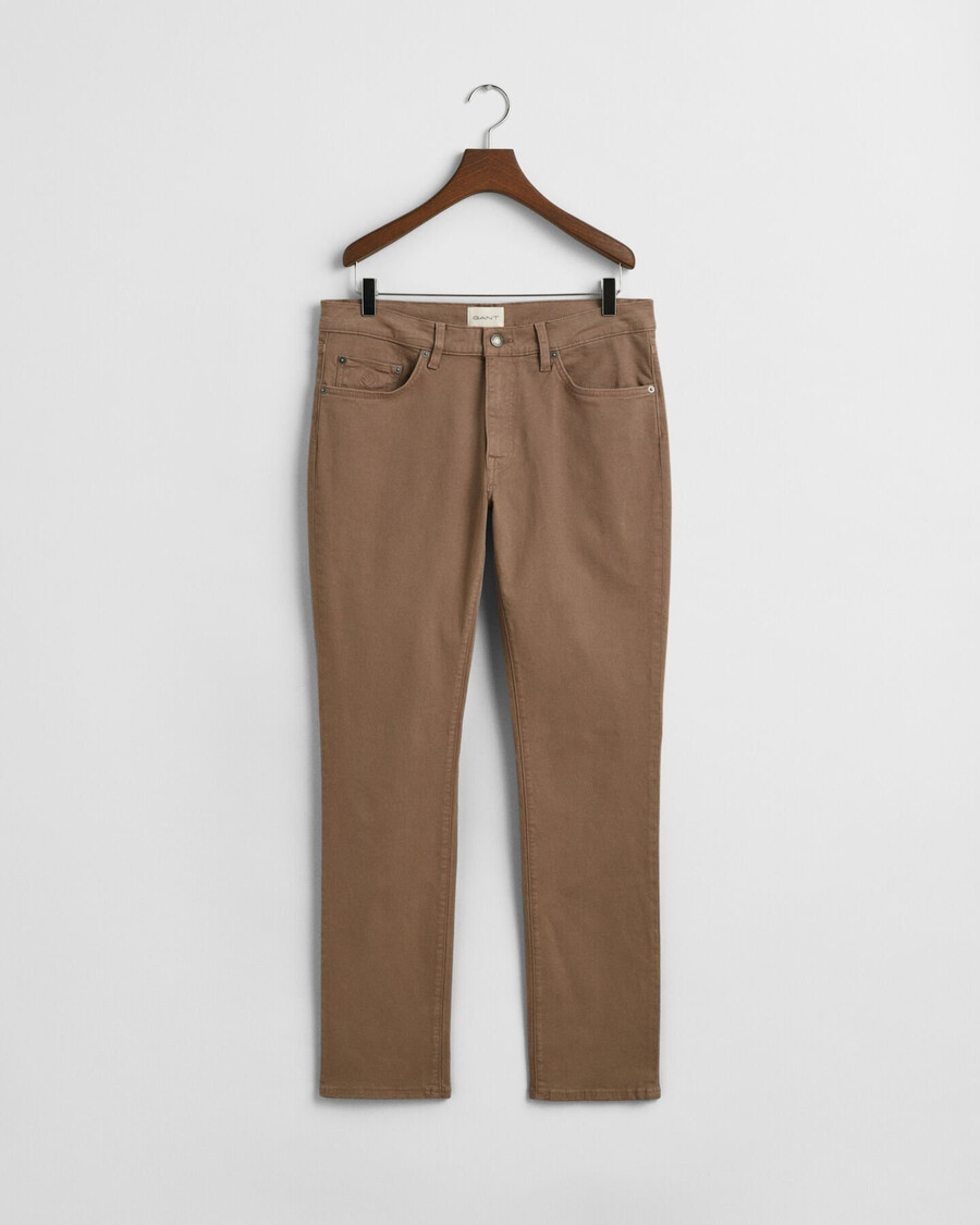 blugi desert slim fit - maro desert