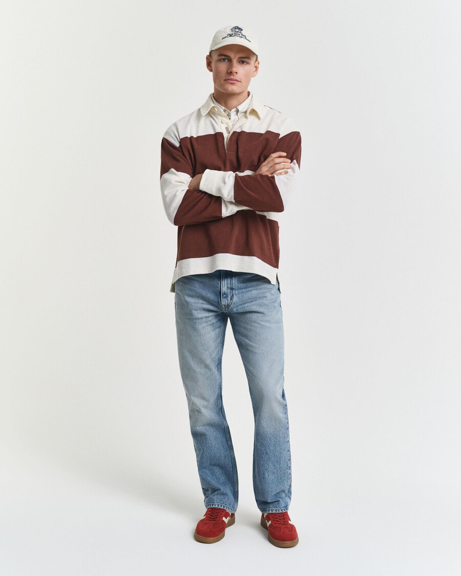 blugi vintage spălați bootcut - albastru semideschis vintage
