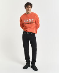 blugi din twill moale croială regulată - negru