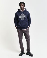 pantaloni chino slim fit twill - antracit