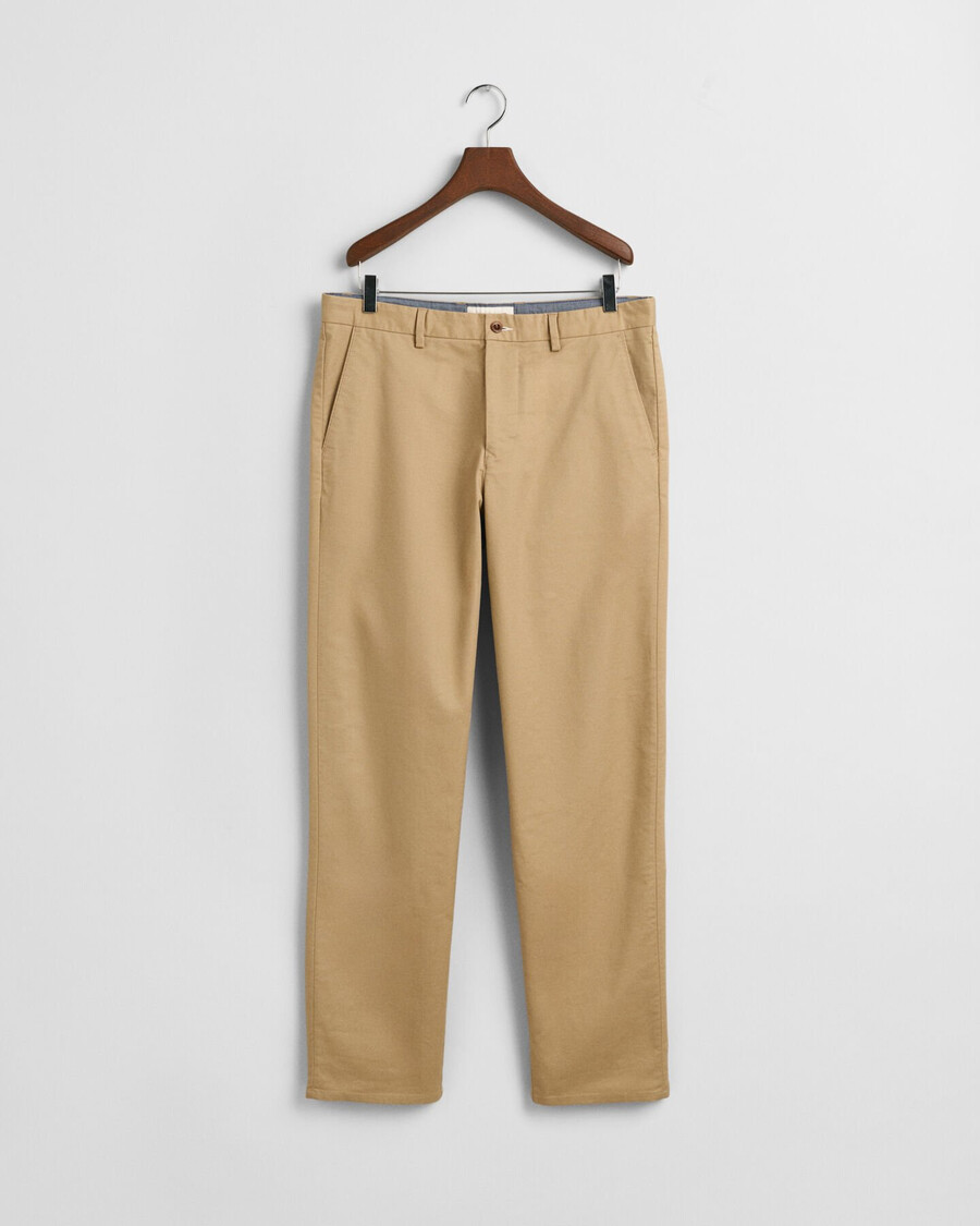 pantaloni chino croială regulată - kaki închis