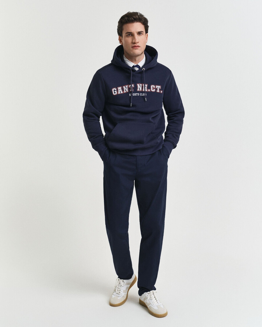 pantaloni chino cu croială regulată - bleumarin