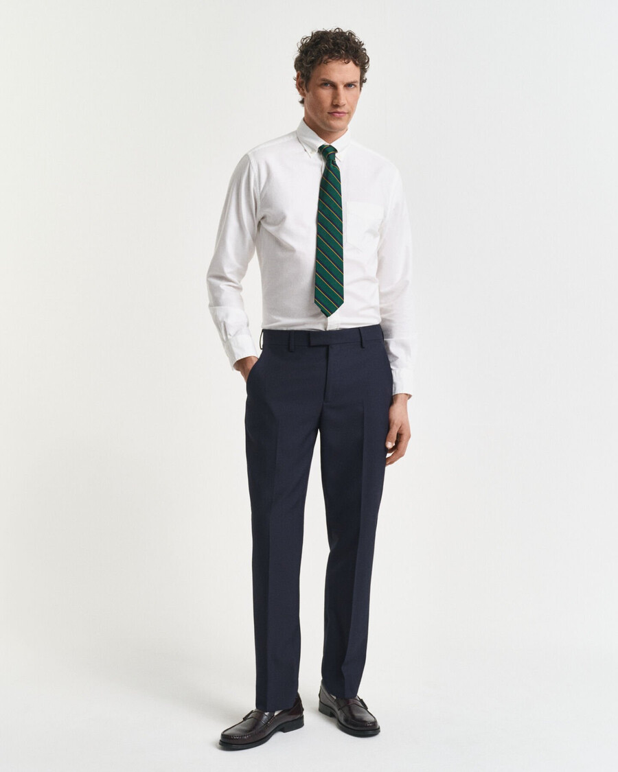 pantaloni de costum slim fit pentru club - albastru seară