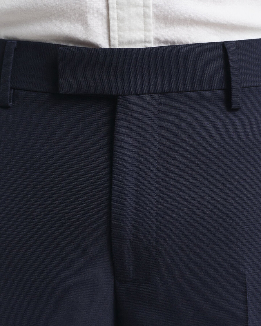 pantaloni de costum slim fit pentru club - albastru seară