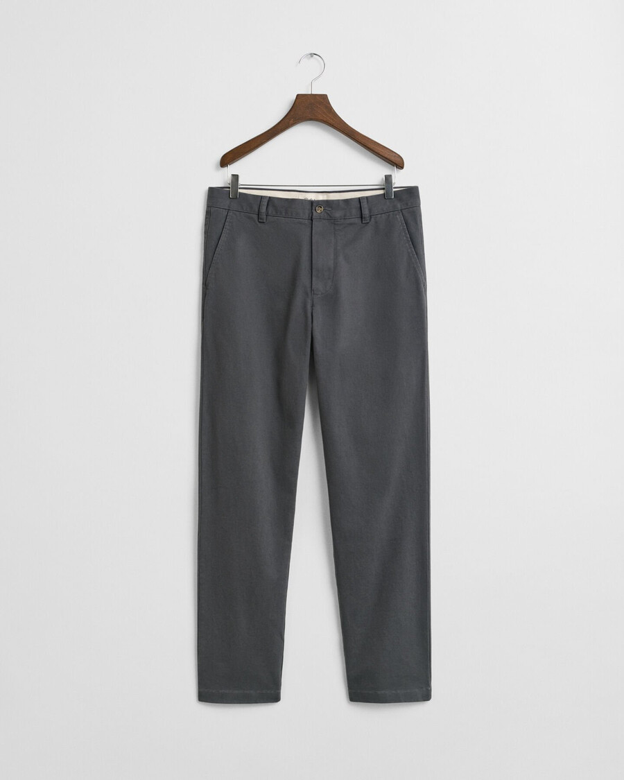 pantaloni chino super comfort cu croială regulată - antracit