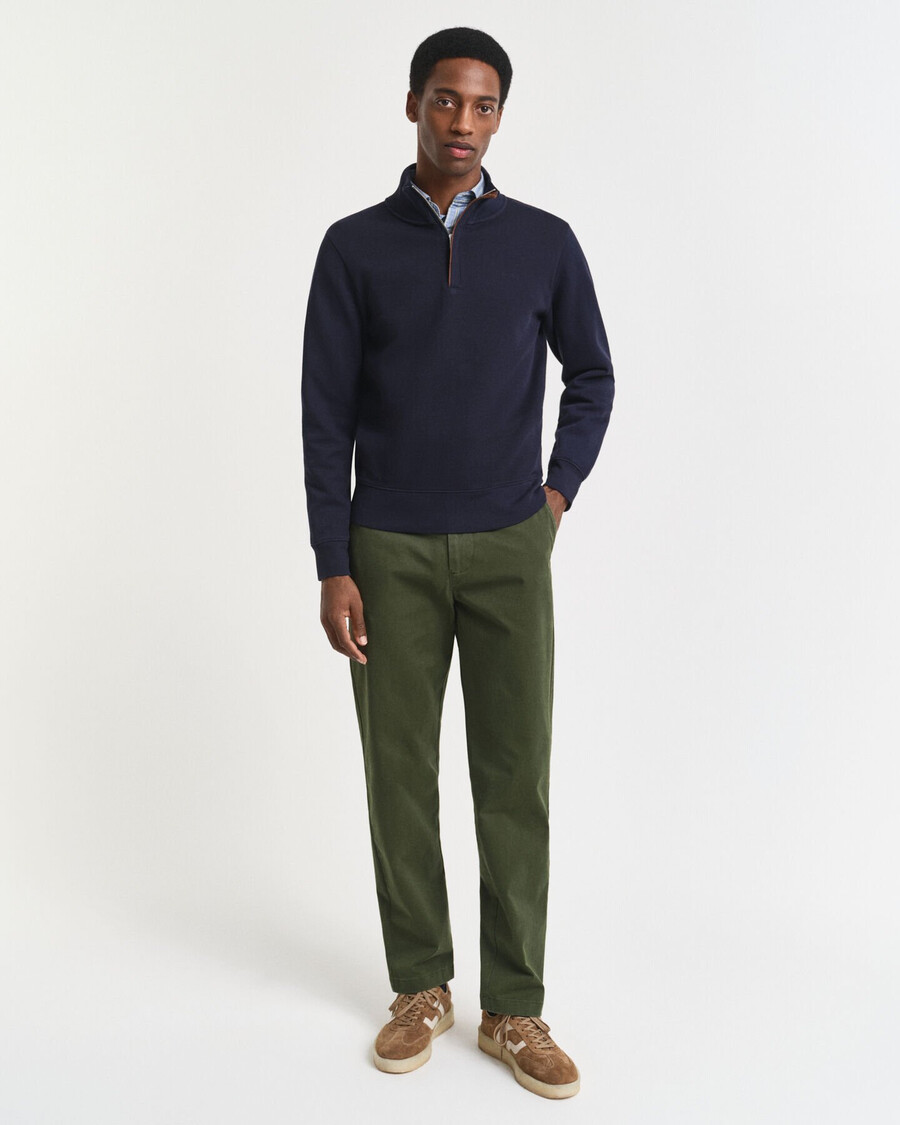 pantaloni chino super confortabili croială regulată - verde Țară