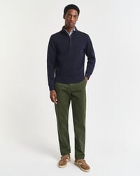 pantaloni chino super confortabili croială regulată - verde Țară