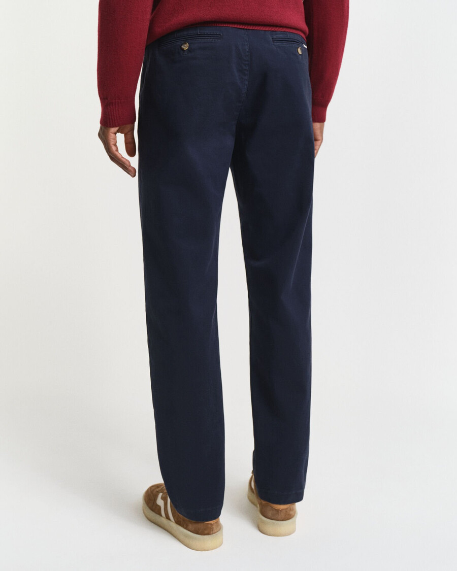 pantaloni chino super confortabili croială regulată - albastru seară