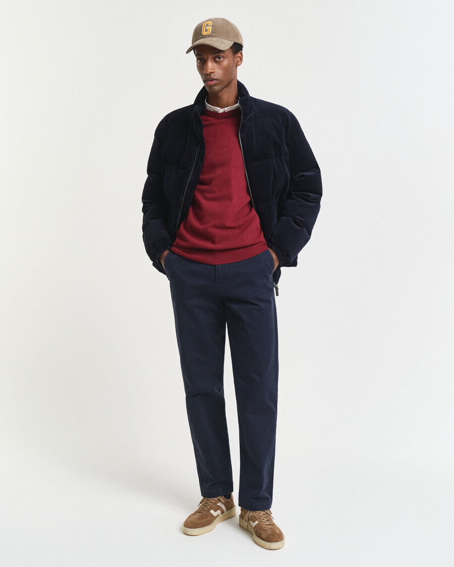pantaloni chino super confortabili croială regulată - albastru seară