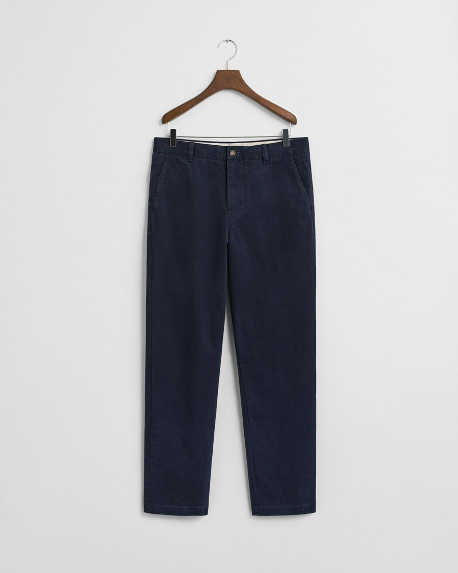 pantaloni chino super confortabili croială regulată - albastru seară