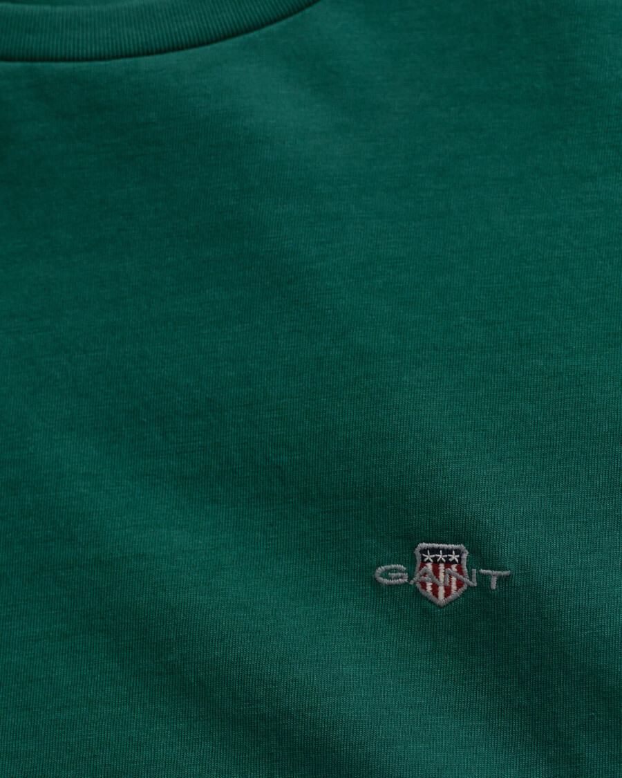 tricou regular fit shield - verde pădure Închis