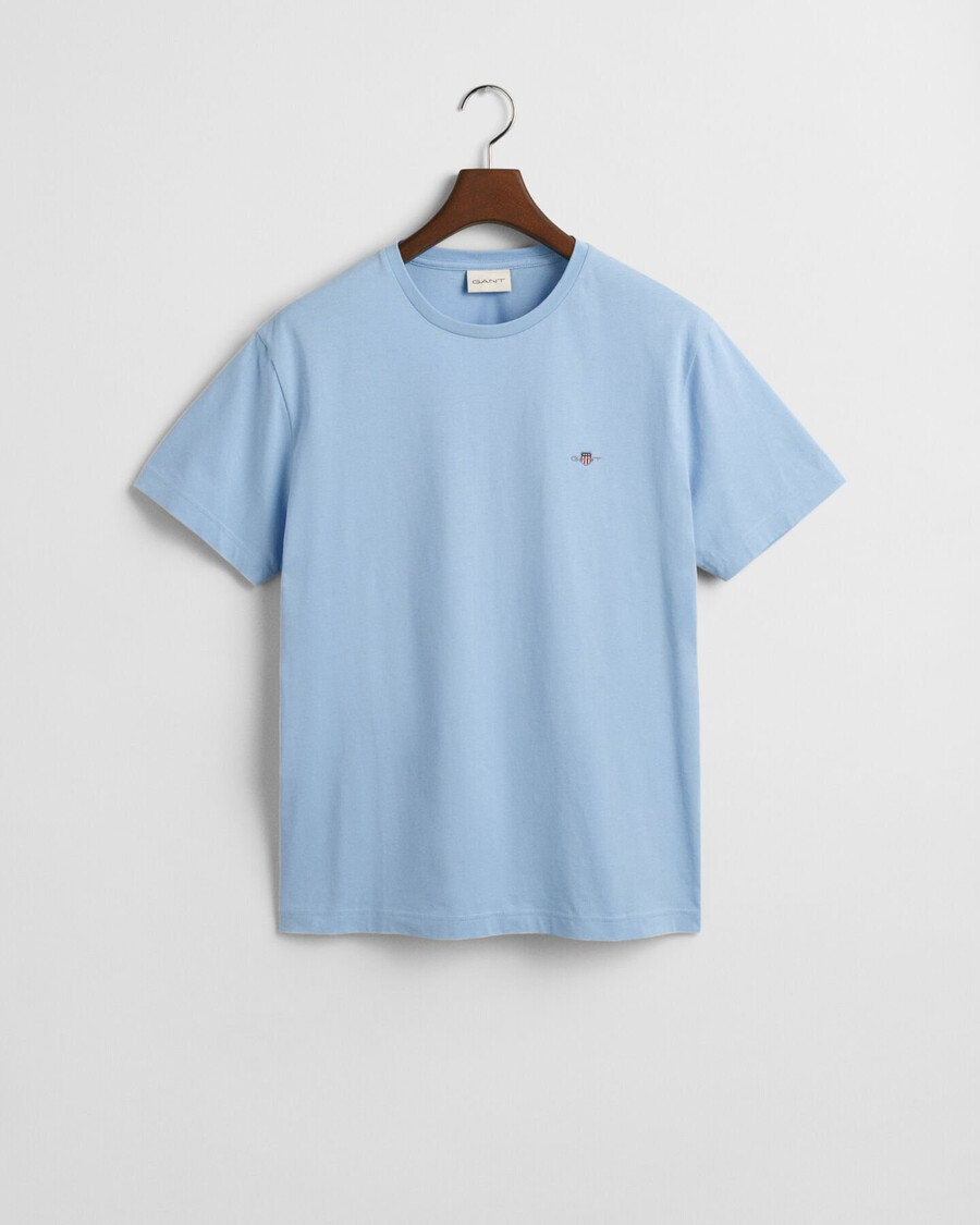 tricou regular fit shield - albastru capri
