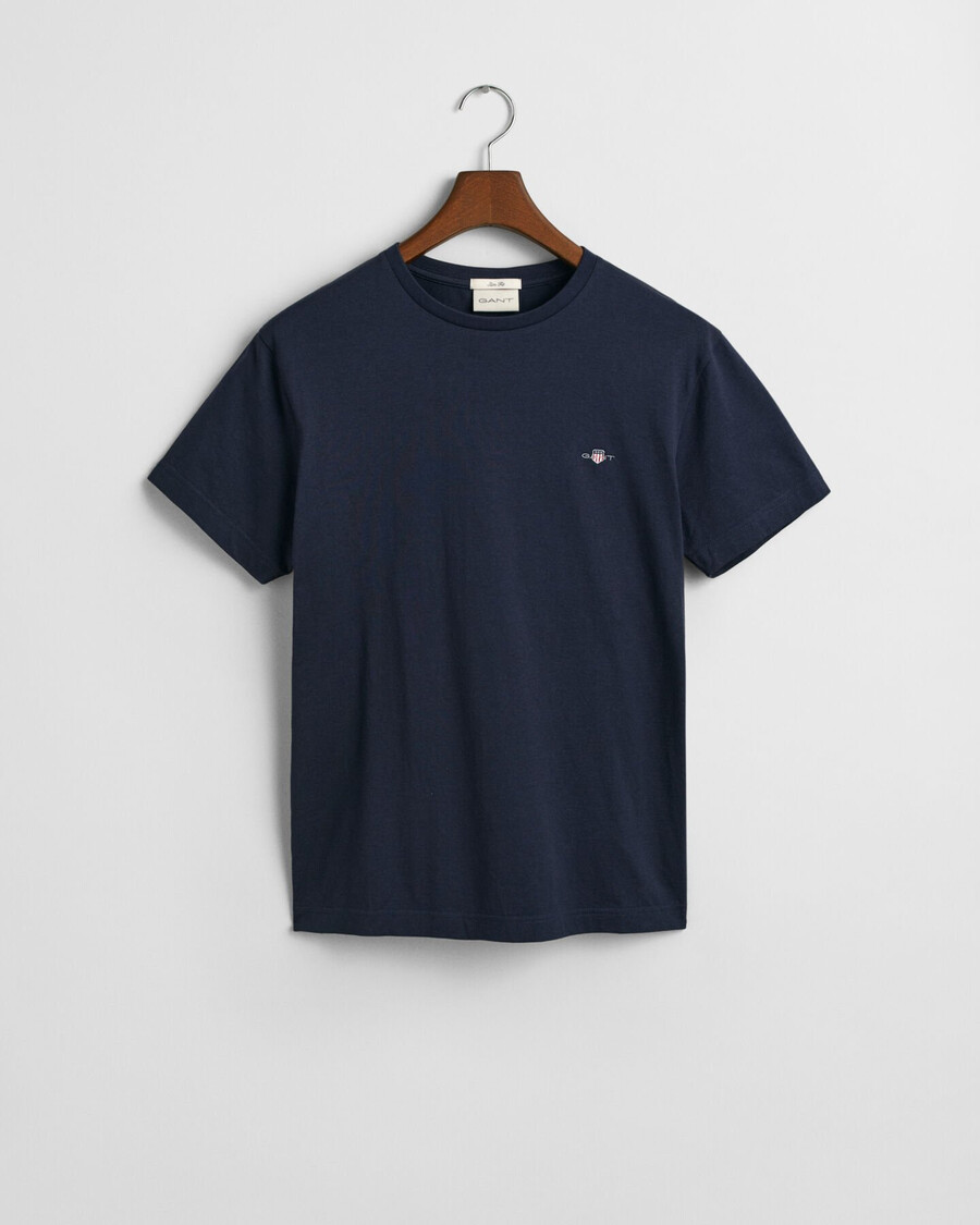 tricou slim fit shield - albastru seara