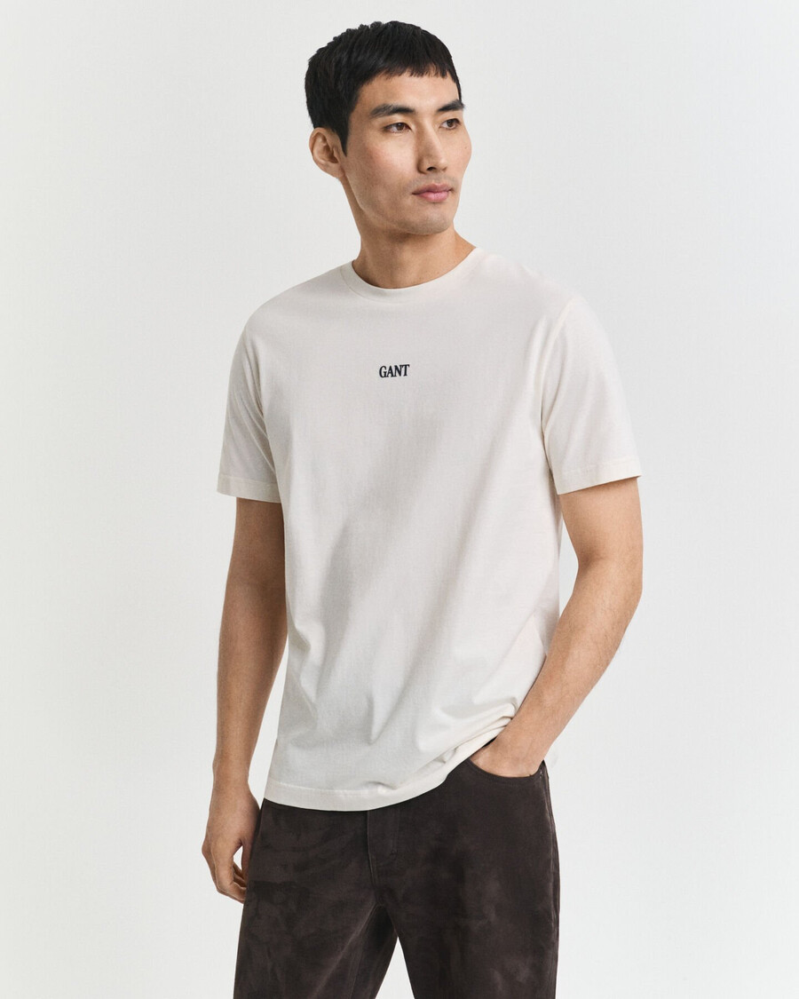 tricou grafic mic - crem