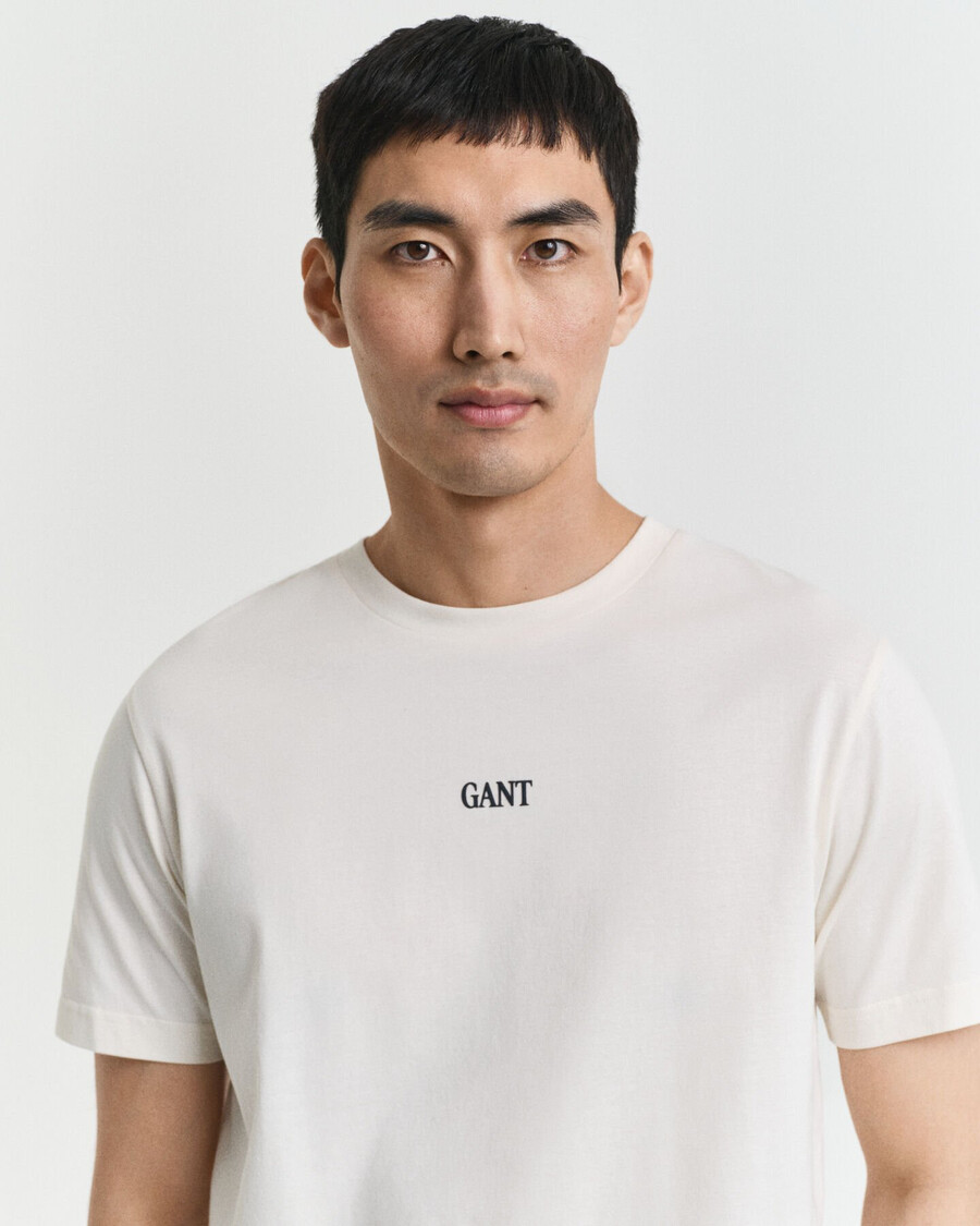 tricou grafic mic - crem