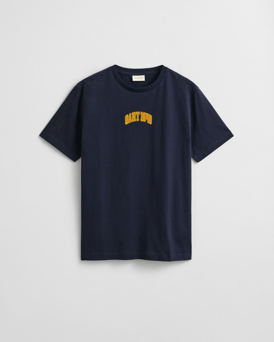 tricou grafic 1949 - albastru de seară