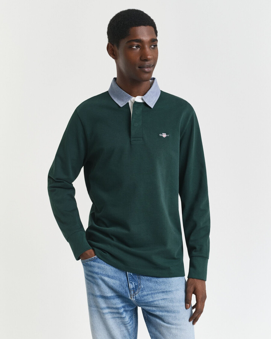 guler chambray heavy rugger - verde tartan