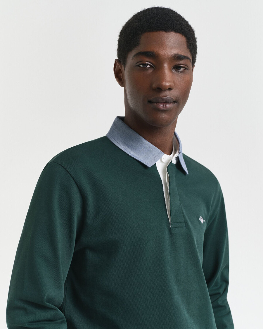 guler chambray heavy rugger - verde tartan