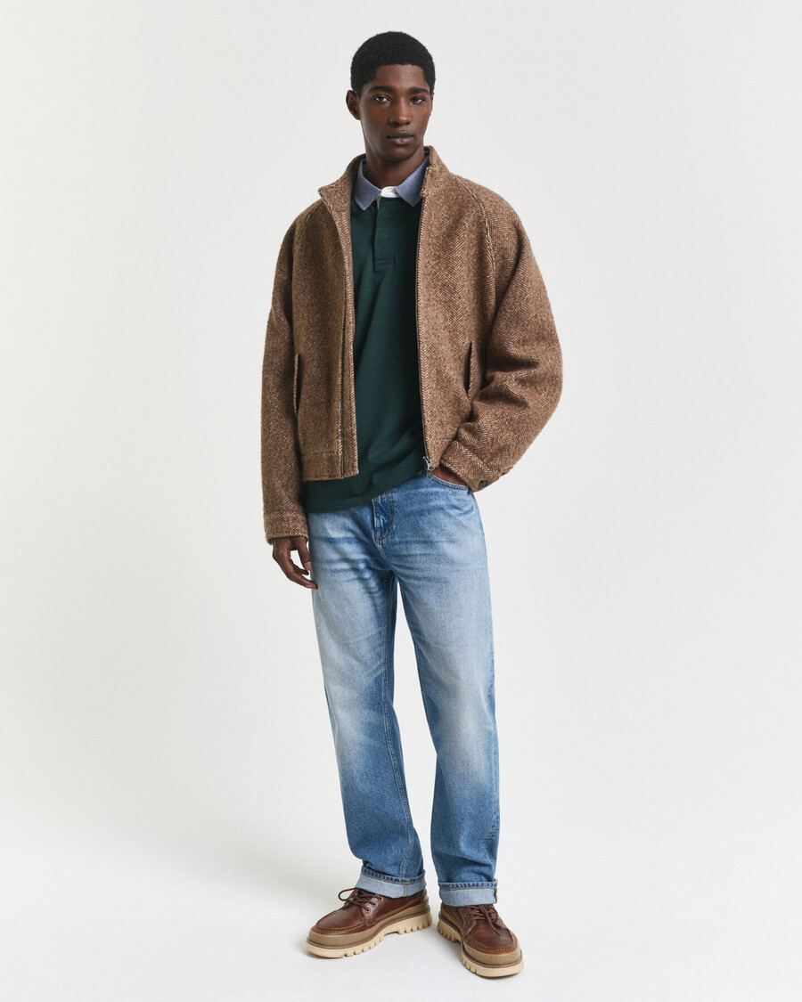 guler chambray heavy rugger - verde tartan