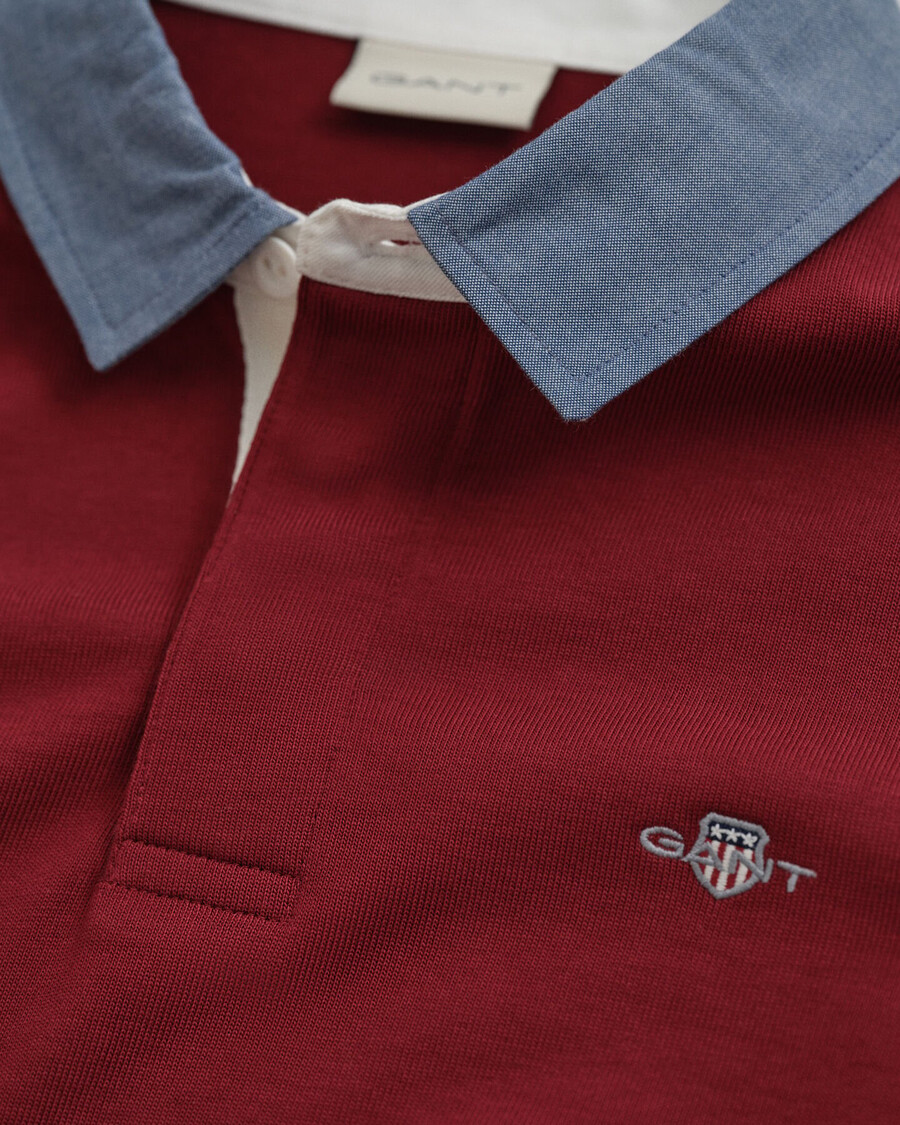 guler chambray heavy rugger - roșu pline